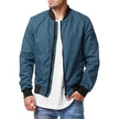 New Men's Pilot Jacket Spring Autumn Casual Fashion Large Men's Zipper Jacket 5XL