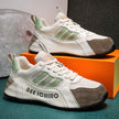 Men's Shoes Colorful Package Bottom Shoes Comfortable Leather Inside High Casual Sports Trend
