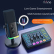 Fifine Game Live Streaming Equipment SC3 Full Set USB External Sound Card Microphone Desktop Karaoke
