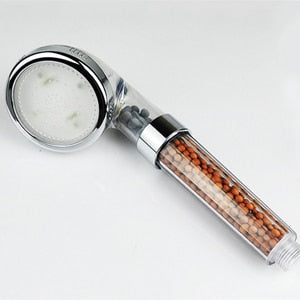 Hongdec Bathroom LED Multicolor 7 Colors Rainbow SPA Ionic Filter hand held Shower head