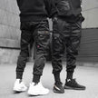 Ins super hot pants China-Chic concealer leggings large pocket casual loose fashion brand overalls