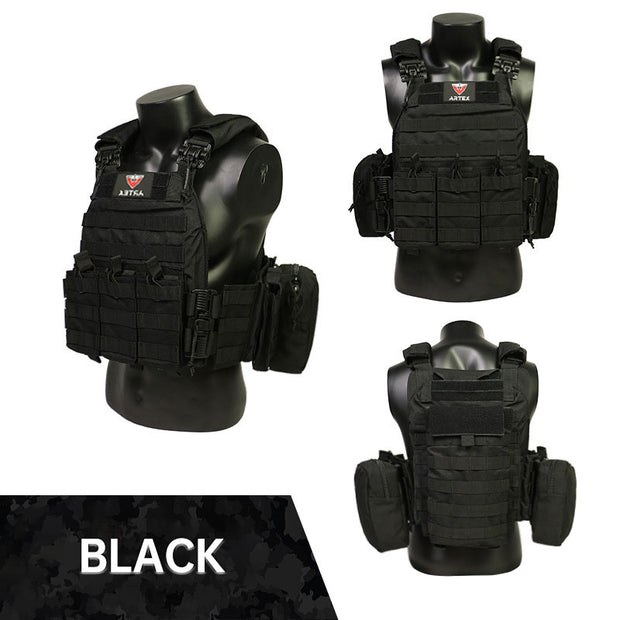 Tactical vest vest quick tear down multi-function breathable Oxford blouse field army fans as training clothes