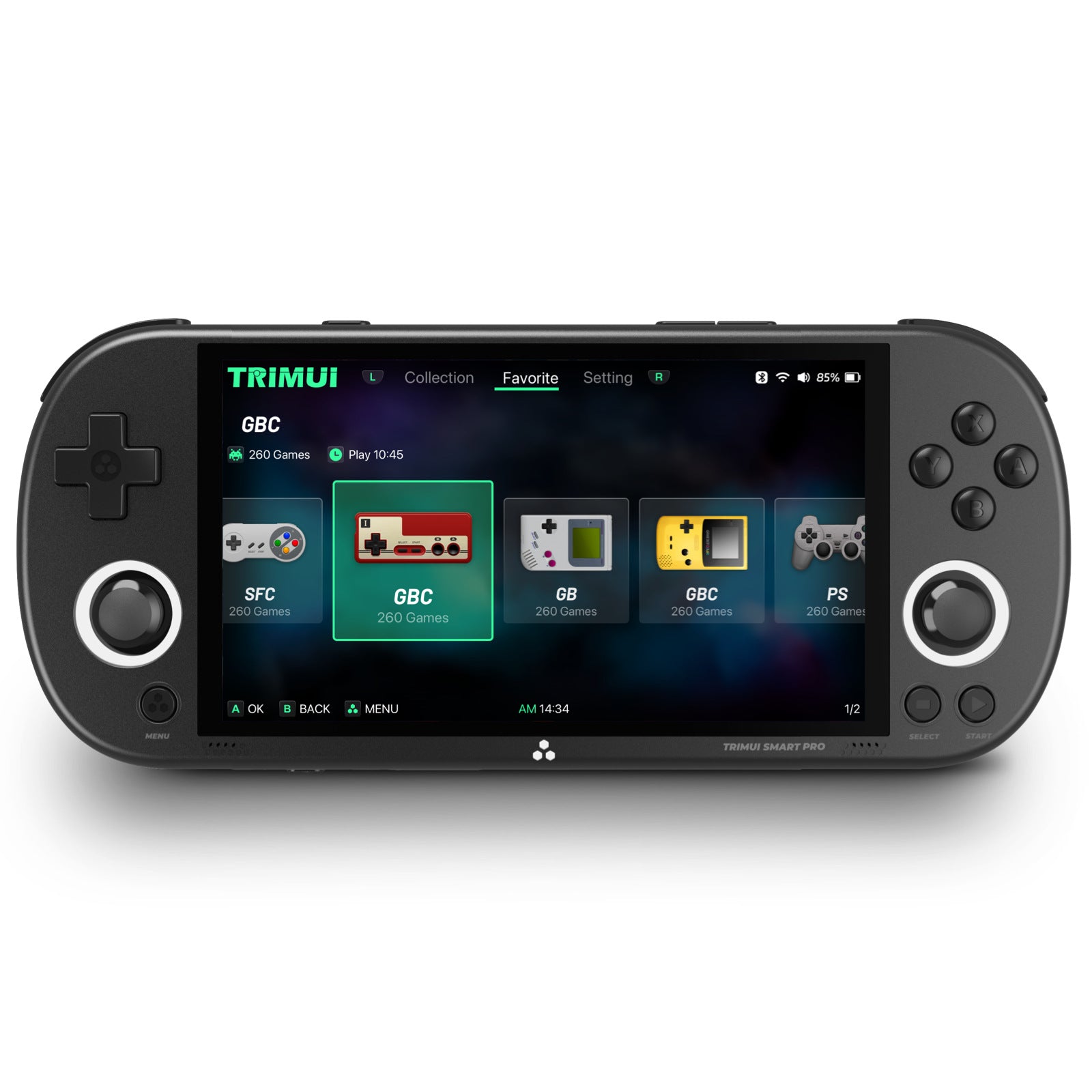 5-inch high-definition wireless open-source mini PS1 handheld game console