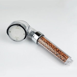 Hongdec Bathroom LED Multicolor 7 Colors Rainbow SPA Ionic Filter hand held Shower head