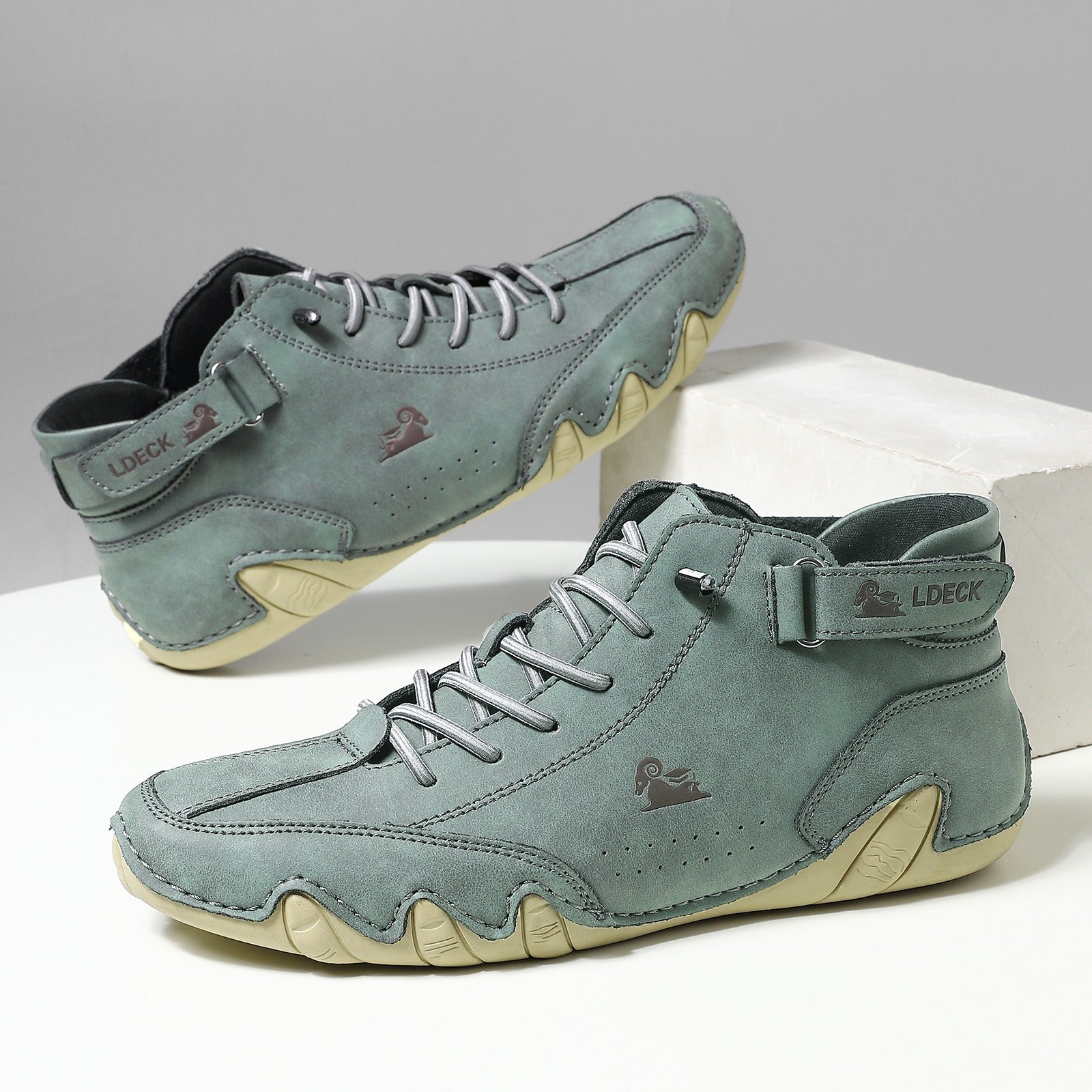 Martin boots autumn and winter cross-border popular high-top octopus men's shoes men's casual short boots