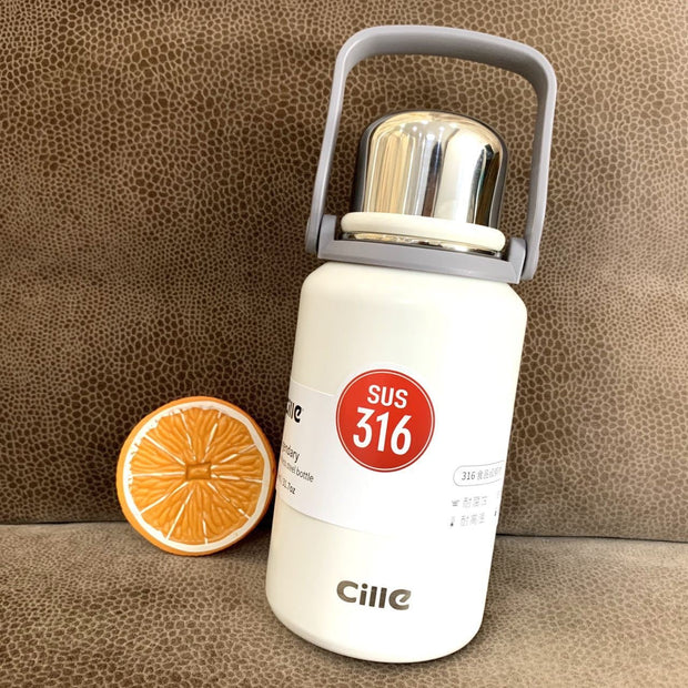 King Kong Cup Medical Grade 316 Stainless Steel Liner Material Dual-Use Large Capacity Insulation Cup