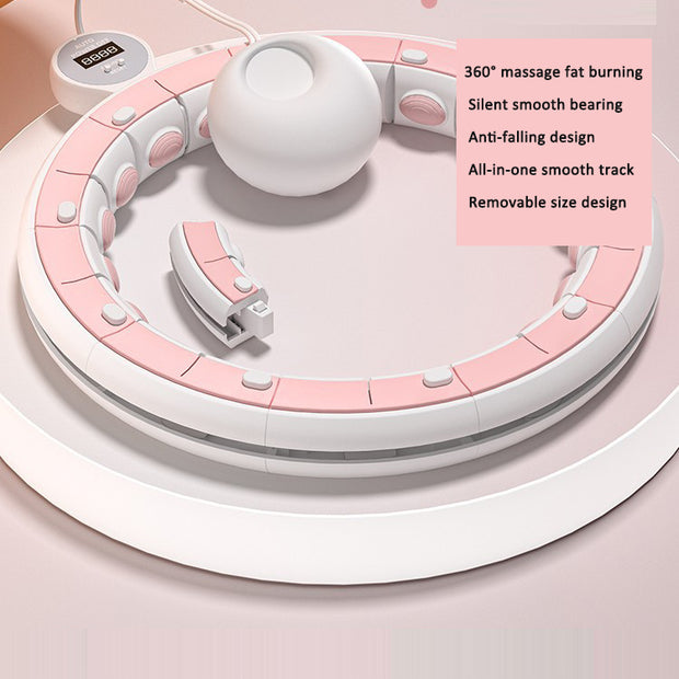 Intelligent Hula Hoop Female Slimming Belly Artifact Waist and Waist Excess Fat Sports Equipment Weight Loss and Fat Burning Special