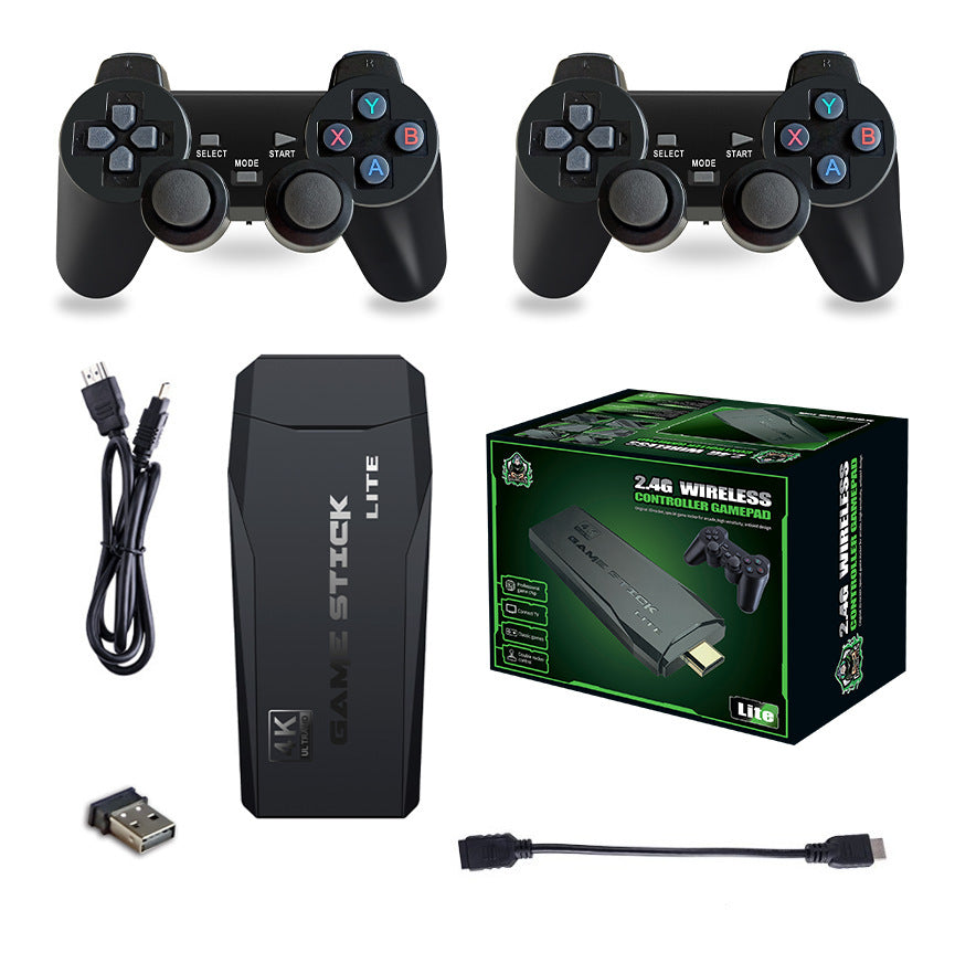 M8 Home Gaming Console Wireless TV HD 4K Wireless Controller Joystick Retro Dual Player Battle Classic Nostalgic
