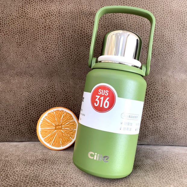 King Kong Cup Medical Grade 316 Stainless Steel Liner Material Dual-Use Large Capacity Insulation Cup