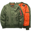 Ma1 Thick And Thin Army Green Military Motorcycle Ma-1 aviator Pilot Air Men Bomber Jacket