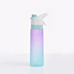 700ml frosted spray water cup outdoor sports kettle cooling water replenishment convenient advertising cup