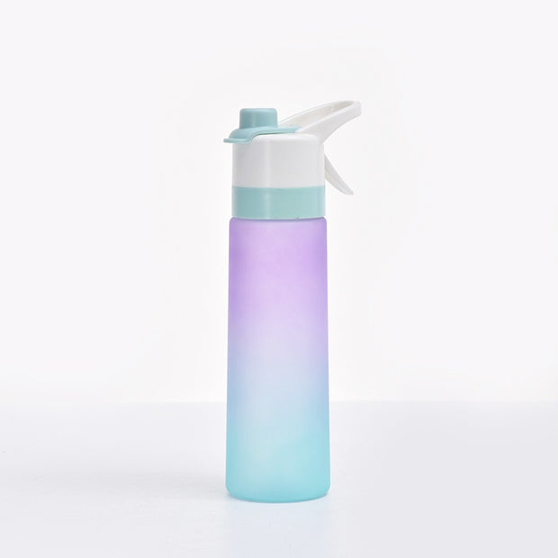 700ml frosted spray water cup outdoor sports kettle cooling water replenishment convenient advertising cup