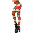 Snowflake Tree Leggings Women Plus Size Leggins Christmas Bell Autumn Winter Festival Legging