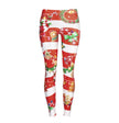 Snowflake Tree Leggings Women Plus Size Leggins Christmas Bell Autumn Winter Festival Legging