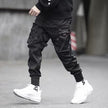 Ins super hot pants China-Chic concealer leggings large pocket casual loose fashion brand overalls