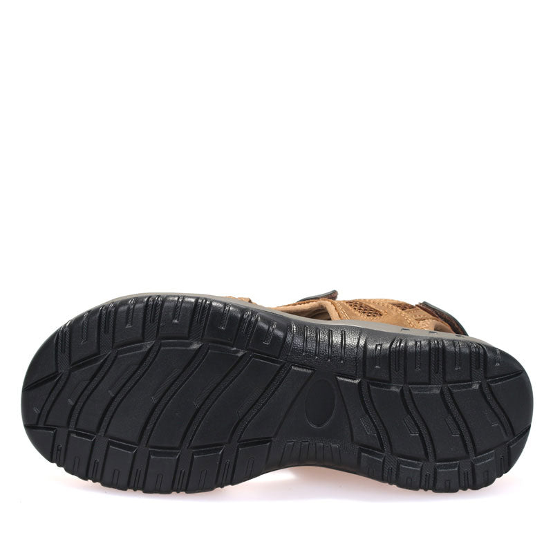 Summer Leisure Beach Men Shoes High Quality Leather Sandals The Big Yards Men's Sandals