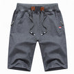 Solid Men's Shorts 6XL Summer Mens Beach Shorts Cotton Casual Male Shorts homme Brand Clothing