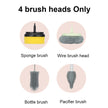 Electric Cleaning Brush Multifunctional Household Brush Wire Kitchen Toilet Bowl And Shoe Brushing Artifact Automatic Handheld Charging