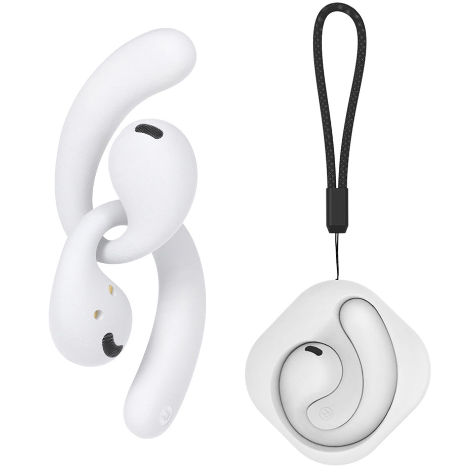Frosted H8 Bluetooth Earphones with Ultra Long Battery Life OWS Non In Ear External Hanging Wireless Earphones