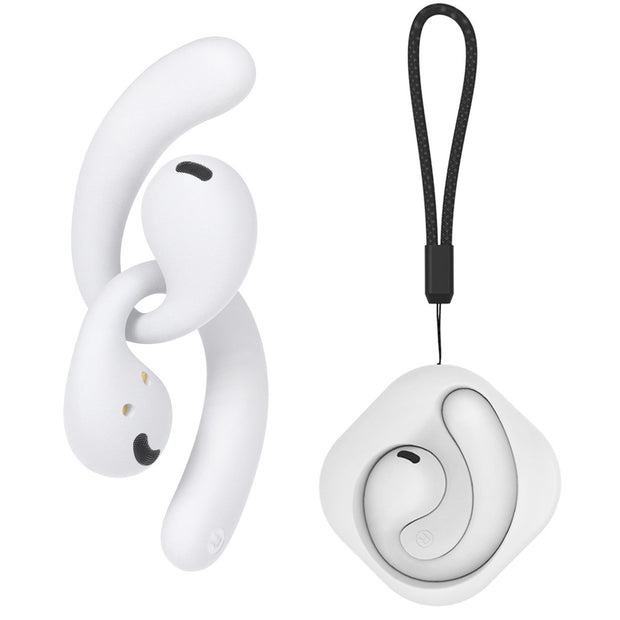 Frosted H8 Bluetooth Earphones with Ultra Long Battery Life OWS Non In Ear External Hanging Wireless Earphones