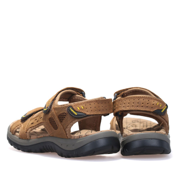 Summer Leisure Beach Men Shoes High Quality Leather Sandals The Big Yards Men's Sandals