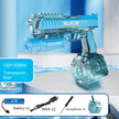 Desert Eagle linkage electric continuous water gun, large capacity drum, high-speed long-range beach water toy