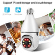 2.4G/5G Single-Band Dual-Band Wireless WIFI Light Head Small Yellow Man Camera Cell Phone Remote WiFi Night Vision Light