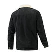 New Men's Corduroy Plush Jacket Fashion Casual Coat Fashion Men's Wear