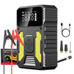 Car Jump Starter With Air Compressor Portable 12V Jump Starter Power Bank Battery Pack Lithium Battery Booster