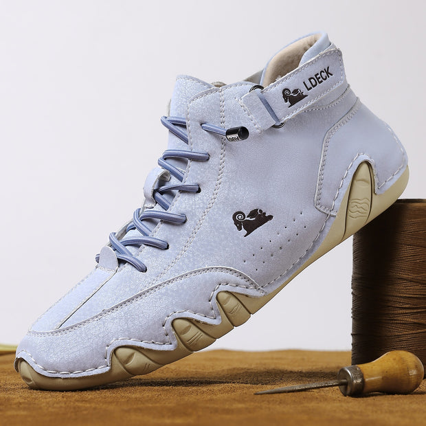 Martin boots autumn and winter cross-border popular high-top octopus men's shoes men's casual short boots