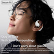 Frosted H8 Bluetooth Earphones with Ultra Long Battery Life OWS Non In Ear External Hanging Wireless Earphones