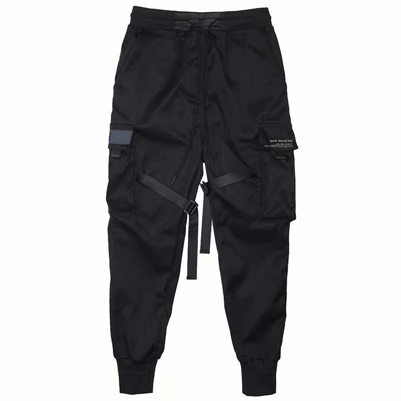 Ins super hot pants China-Chic concealer leggings large pocket casual loose fashion brand overalls