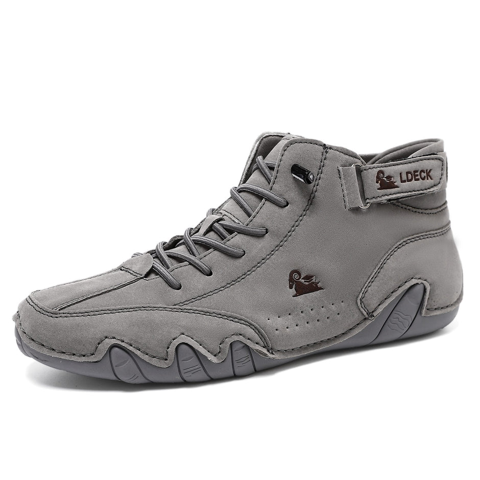 Martin boots autumn and winter cross-border popular high-top octopus men's shoes men's casual short boots