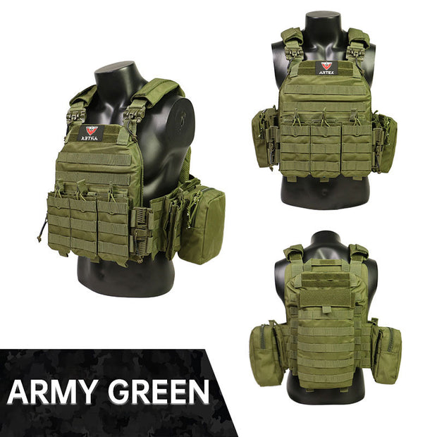 Tactical vest vest quick tear down multi-function breathable Oxford blouse field army fans as training clothes