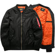 Ma1 Thick And Thin Army Green Military Motorcycle Ma-1 aviator Pilot Air Men Bomber Jacket