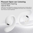 Frosted H8 Bluetooth Earphones with Ultra Long Battery Life OWS Non In Ear External Hanging Wireless Earphones