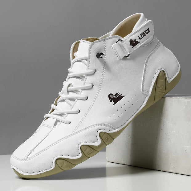 Martin boots autumn and winter cross-border popular high-top octopus men's shoes men's casual short boots