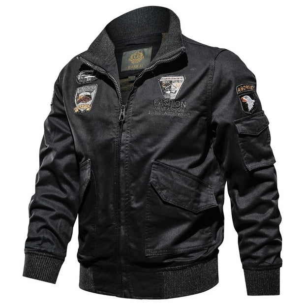 Spring and Autumn Men's Jacket Air Force No. 1 Worker's Jacket Men's Wear