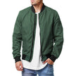 New Men's Pilot Jacket Spring Autumn Casual Fashion Large Men's Zipper Jacket 5XL