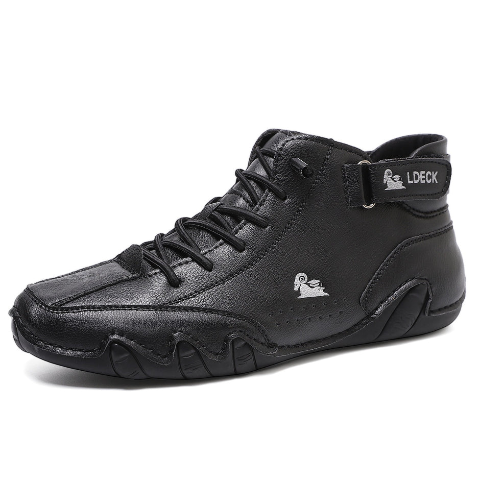 Martin boots autumn and winter cross-border popular high-top octopus men's shoes men's casual short boots